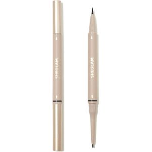 SHEGLAM Waterproof 2-in-1 Eyebrow Pencil Chocolate