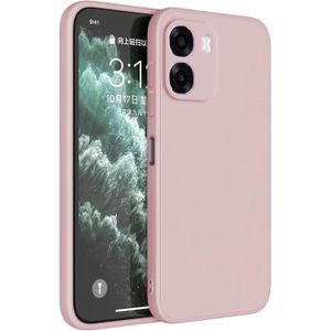 Mobile Phone Case for Oppo A6X (6.75 Inches) Protective Case, Skin Protection, Made of TPU Silicone Case - pink