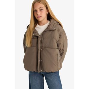 Defacto جاكيت بامب بناتي وتر بروف بكابيشون