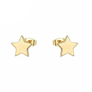 3Diamonds Minimalist Star Earrings for Women Studs Simple Korean Jewelry Earring