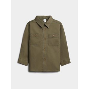 LC Waikiki Basic Gabardine Long Sleeve Boy Shirt