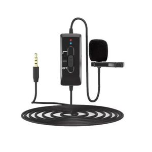 General KM-D1 Wired Lavalier Microphone for Camera and Phone - Black
