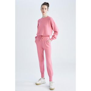 Defacto Woman Tricot Trousers - Pink