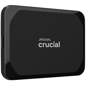 Crucial X9 2TB Portable External SSD, USB-C 3.2 Gen 2, Up to 1050MB/s Read Speed, Shock & Drop Resistant, Plug & Play for Windows, Mac, Android, Gaming Consoles