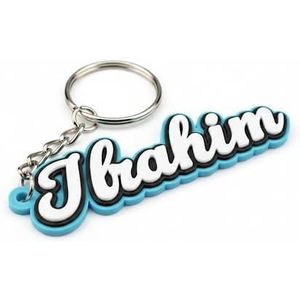 سلسلة مفاتيح باسم ابراهيم - سلسلة مفاتيح شخصية "ابراهيم" هدية شخصية للأصدقاء والعائلة والعشاق وأفضل صديق في عيد الميلاد والذكرى السنوية والتخرج والكريسماس وعيد الحب والمجوهرات التذكارية