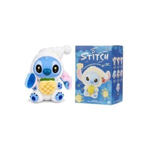 Stitch Plush Toy Keychain – Sleepy Stitch in Nightcap Holding Pineapple Cute Soft Stuffed Animal Bag Charm Kawaii Lilo & Stitch Plush Keyring Gift for Girls, Kids, Teens & Disney Fans Birthday, Eid & College Farewell Gift