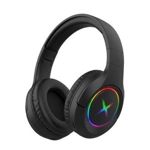 SODO  SD-1017 Over-Ear Wireless Headphones with Bluetooth 5.1, Microphone, TF Card Slot and RGB Lighting – Black