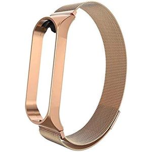 سوار مغناطيسي لساعة Xiaomi 3 وXiaomi 4 بلون نحاسي