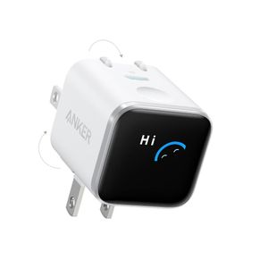 Anker Nano Charger 45W Smart Display - White
