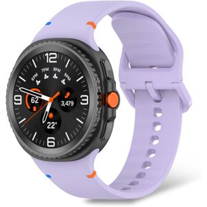 سوار سيليكون متوافق مع ساعة سامسونج جالاكسي 8 مقاس 40 ملم و44 ملم وساعة جالاكسي 8 كلاسيك مقاس 46 ملم، سوار معصم رياضي ناعم ومقاوم للماء لساعة جالاكسي 8 إصدار 2025 للرجال والنساء