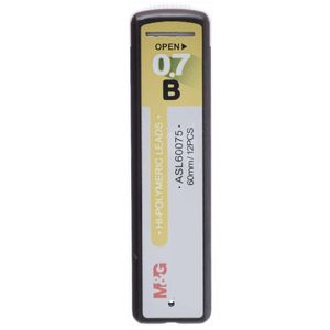 M&G Mechanical Pencil Leads, B 0.7Mm - NO: Asl 60075