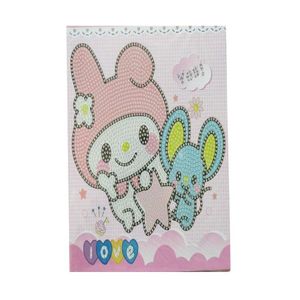 Diy 3D Diamond Painting Kit for Kids Develop Focus Skills and Patience, Improve Visual Coordination 20 X 20 cm (My Melody)