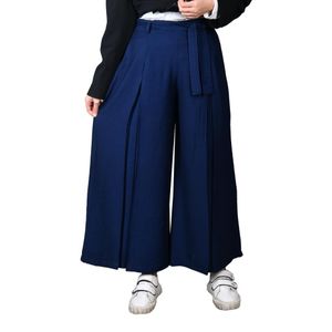 Fashion (Khaki)Women Loose Pants Wide Leg Outdoor Skirts Dance