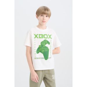 Defacto 100 Cotton Xbox Crew Neck Short Sleeved Tişört Mens Kids