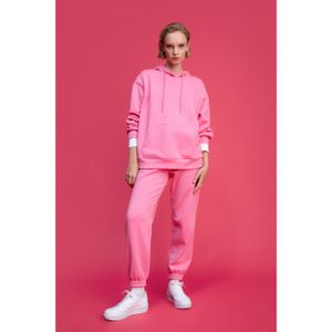 Defacto Woman Knitted Bottom Trousers - Pink