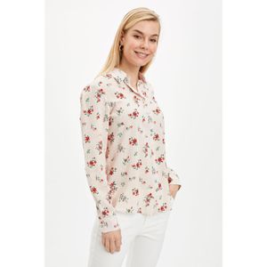 Defacto Woman Casual Woven Top - Red