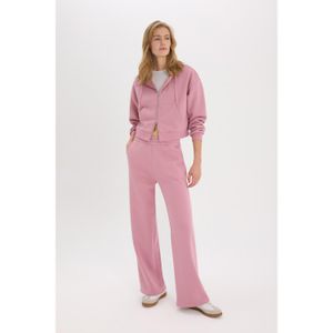 Defacto Wide Leg Sweatpants Elastic Waist Wide Leg