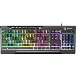 Onikuma G32 RGB Wired Gaming Membrane Keyboard - Black