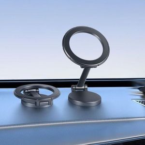 Car Phone Holder-118 - 360° Rotation and Foldable Design-black