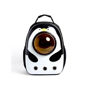 Penguin Style Space Capsule Pet Backpack