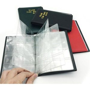 Coin Album -120 Pockets Coin Storage - Fits Coins Under 1.1 Inch - Coin Book for Collectors - Black