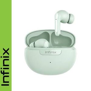 Infinix Infinix.. Xbuds H5 Wireless TWS Earbuds – High-Quality Sound, Bluetooth 5.3, Touch Control, Active Noise Cancellation, USB-C Charging, IPX5 Water Resistance.