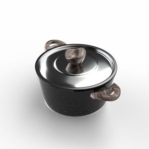 Nuvira Pro Nuvira Pro Granite Pot – 20 cm  Black 