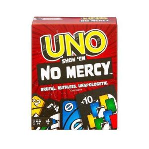 Uno (UNO) Show em No Mercy Card Game for Kids, Adults & Family Night, Parties and Travel
