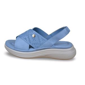 صندل مفتوح الأصابع من الجلد العلوي