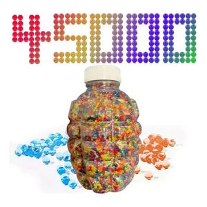 ذخيرة خرز جل – 45000 خرزة مائية قابلة للتمدد حتى 7–8 ملم – مصنوعة من بوليمر آمن وغير سام – تأتي في زجاجة أناناس أنيقة – مثالية لمسدسات الجل، المعارك، الألعاب التكتيكية، اللعب الحسي، الزخرفة، ترطيب النباتات والحرف اليدوية – اللون قد يختلف