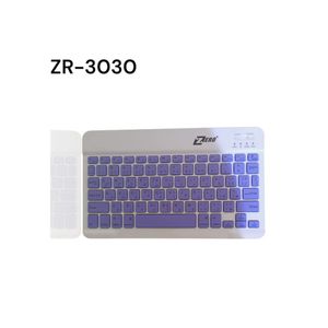 ZERO ZR-3030 mini keyboard works on Android and IOS system and supports Bluetooth function