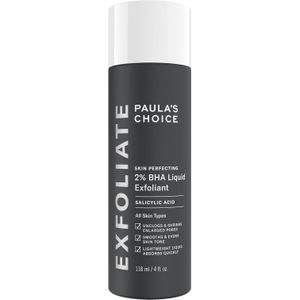PAULA'S CHOICE skin perfecting 2% bha liquid exfoliant, salicylic acid peel for face, blackhead, whitehead and blemish exfoliator - combination to oily & acne prone skin, 118 ml (Pack of 1)
