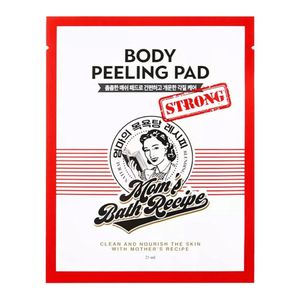 Mom's Bath Recipe Body Peeling Pad Red Strong 25ml