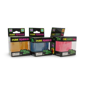Nee Doh Cube Glitter Squeeze Ball – (1 Pcs)