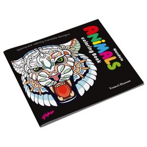 Mandala coloring book for adults and children – Animals