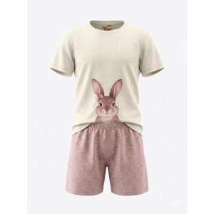 Mobaby Girls' summer outfit, 100% pure cotton