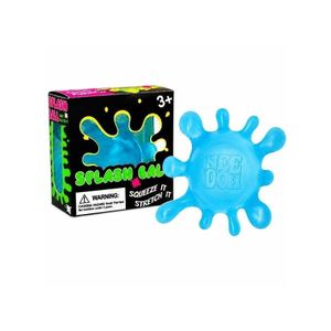 Schylling NeeDoh Sploot Splat Squishy Toy, Stress Relief Sensory Fidget Toy for Kids & Adults, Viral Squeeze Toy for Anxiety & ADHD, Soft Slow-Rising Splat Ball, 3+ Age,
