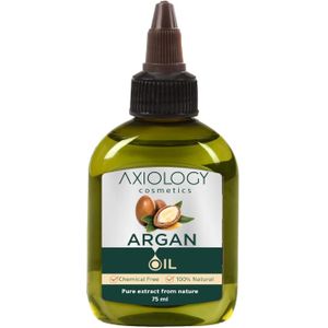 Axiology Argan Oil, 100% Natural Pure Argan Extract, Chemical-Free, 75 ml