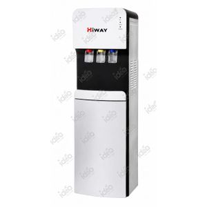 HiWAY Water Dispenser 3 Taps ( Cold/Hot/Warm ) with Cabin - White / Black -HW-2500