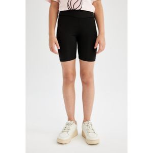 Defacto Girl Biker Leggings - Black