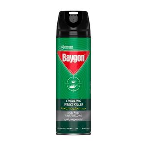 Baygon بخاخ مبيد الحشرات الزاحفة 300 مل - فعالية سريعة