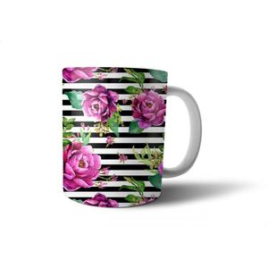 مج قهوة سيراميك من فاست برينت - متعدد الألوان