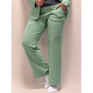 ATTRACT بنطلون حريمي ستريت ليج 75% قطن كشمير مبطن قطن 100% خفيف وناعم – فسدقي