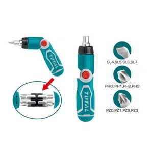 TOTAL مفك 13 فى 1 متعدد الاستخدام