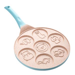 Pancake Maker Pan - Griddle Pancake Pan Molds for Kids Nonstick Pancake  Griddle Pan with 7 Animal Shapes 