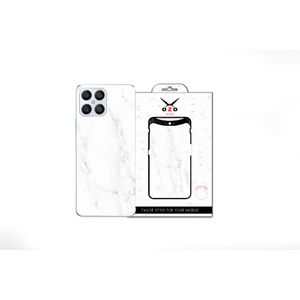 OZO Skins OZO Skins White Grey Marble (SE129WGM) For Honor X8
