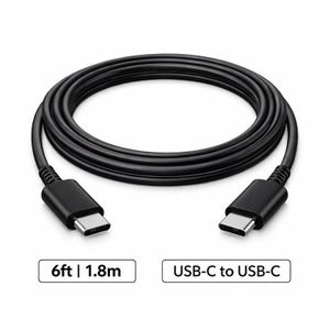 1.8m USB-C Type-C Charging Cable – Fast Charging & Data Sync – Compatible with Samsung & USB-C Devices