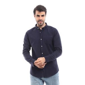 Andora Solid Shirt With Front Pocket ...