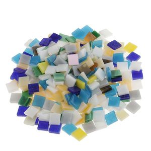 Wholesale Square Triangle Mosaic Tiles Tessera Glass Pieces for