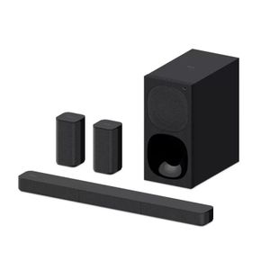 Sony HT-S20R Real 5.1ch Dolby Digital Soundbar For TV with Subwoofer and Compact Rear Speakers - Black